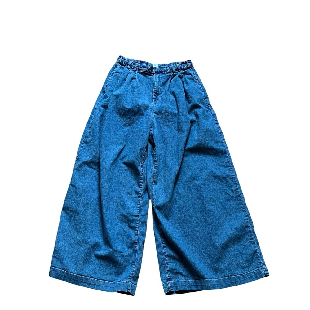 Gap x DOEN High Rise Pleated Denim Trousers Size 27